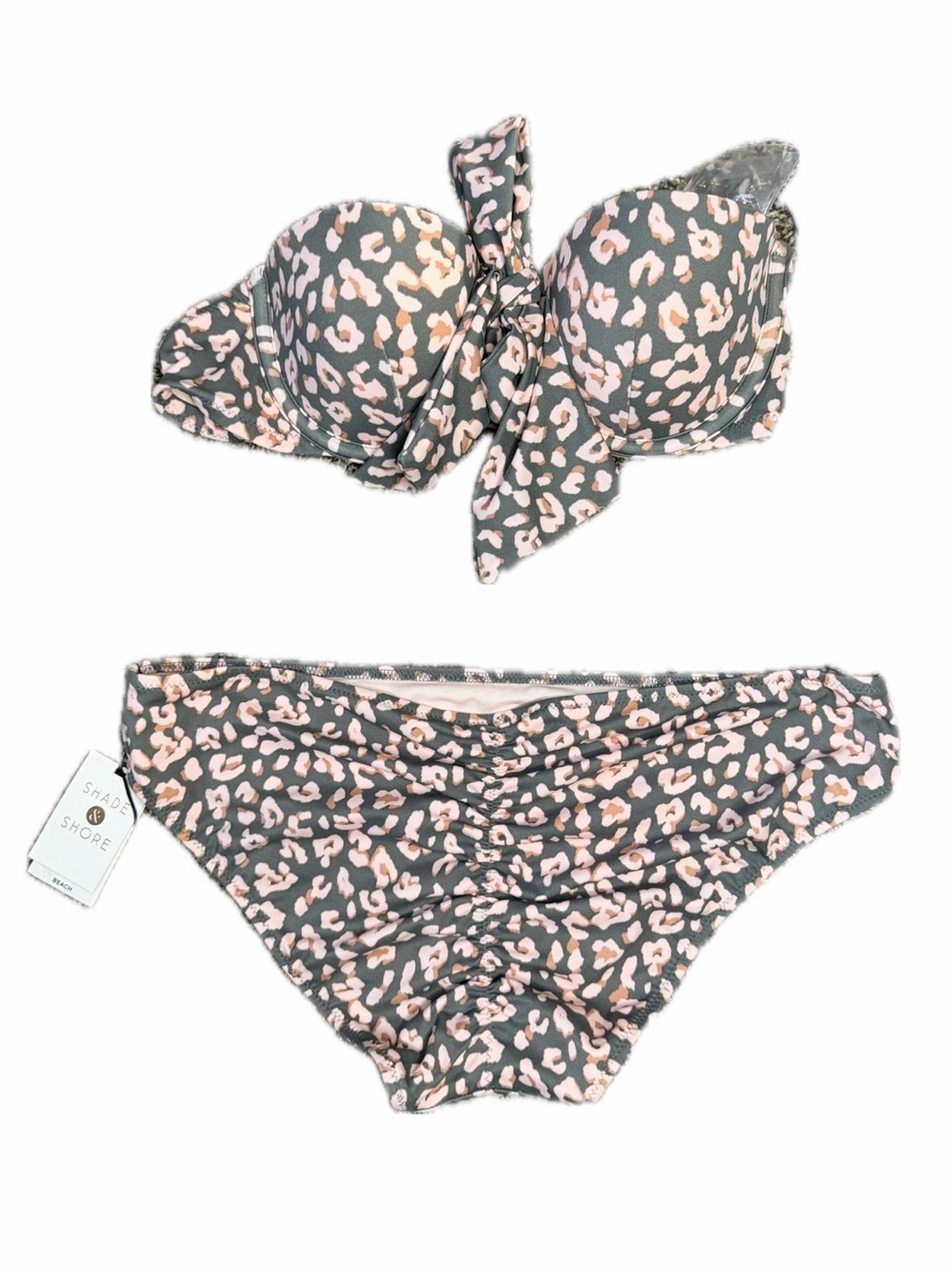 New with tags Shade & Shore Bikini set 32B top Medium Bottoms